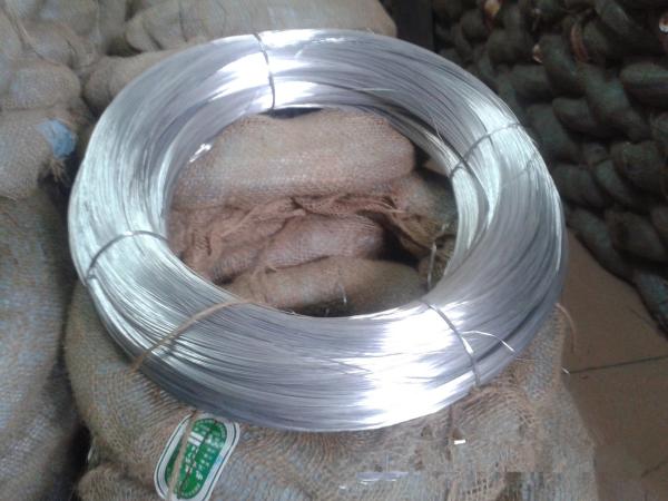 50kg / Coil Electro Galvanized Steel Wire For Armouring Cable , 1.6mm Diameter
