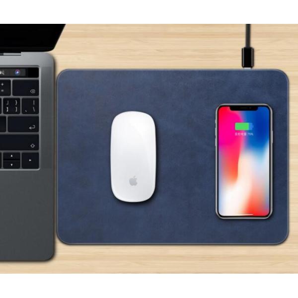 10w Wireless Charger Mouse Pad Integrated Flat Office Home Desktop Mobile Phone Wireless Charging