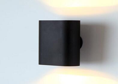 Waterproof Modular Indoor LED Wall Lights 2 * 3 Watt 3 Years Warranty IP44