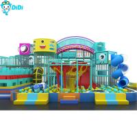 Commercial Childrens Indoor Jungle Gym Equipment With ISO9001 Certification
