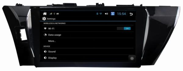 Ouchuangbo android 4.2 Toyota Corolla 2014 car dvd navigation radio stereo support 4 core canbus swc