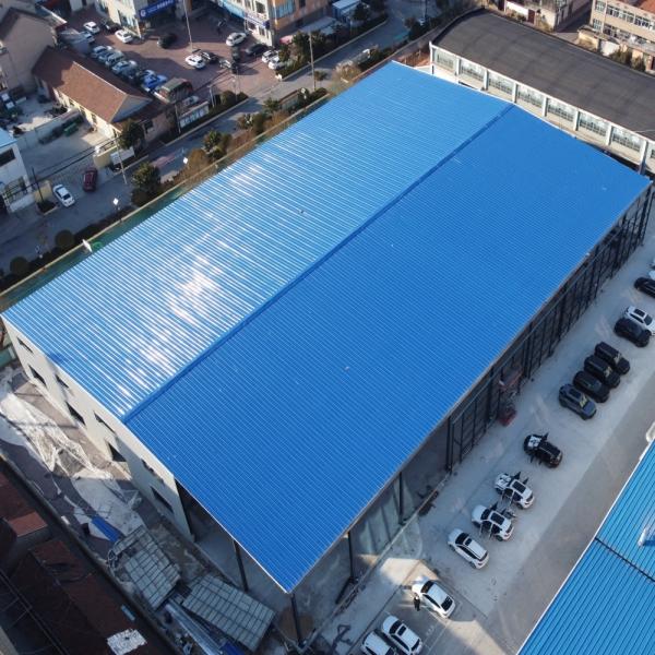 Armazém/Oficina de Estrutura de Aço Pré-Fabricada Personalizada Q355B