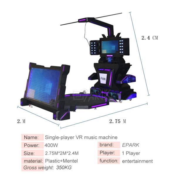 Walking  Music Game 9d Vr Machine Coin Operated with Adult Movies