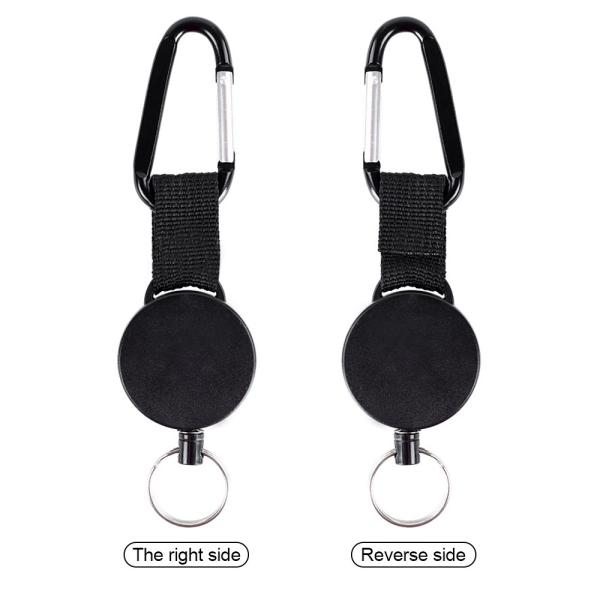 Deyi Badge Holder Reel Heavy Duty Retractable Keychain Retractable Clip Swivel