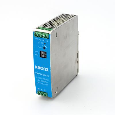 Fornecedor de energia DIN Industrial Metal Rail AC/DC 120W 12V/10A Para PLC
