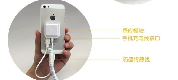 COMER Mobile security display base Security anti-theft acrylic alarm display holders for cell phone