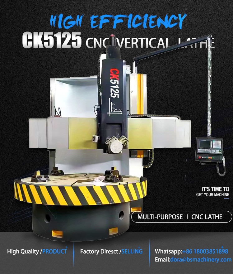 Cnc одноколонная вертикальная башня токарный стан тяжелой резки литой железной металлорежущей машины