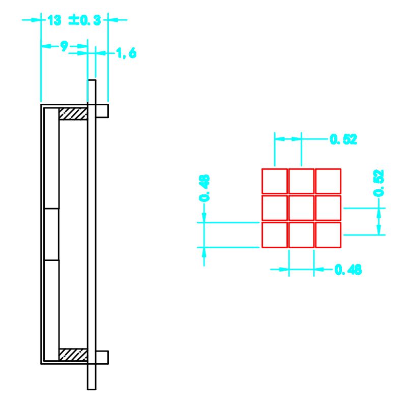Графический Transmissive модуль дисплея LCD УДАРА матрицы ТОЧКИ 64 IC 128
