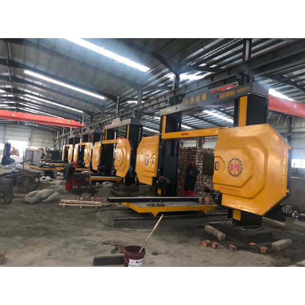 4-Axis CNC Diamond Wire Saw Machine With Automatic Control System For Marble , Granite