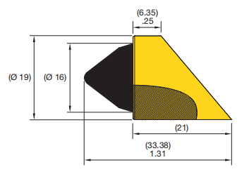 Tungsten Carbide Weld On Cutter Teeth BR1 BR2 BR3 BR4 RT1 RT2 HDD Drill Bits
