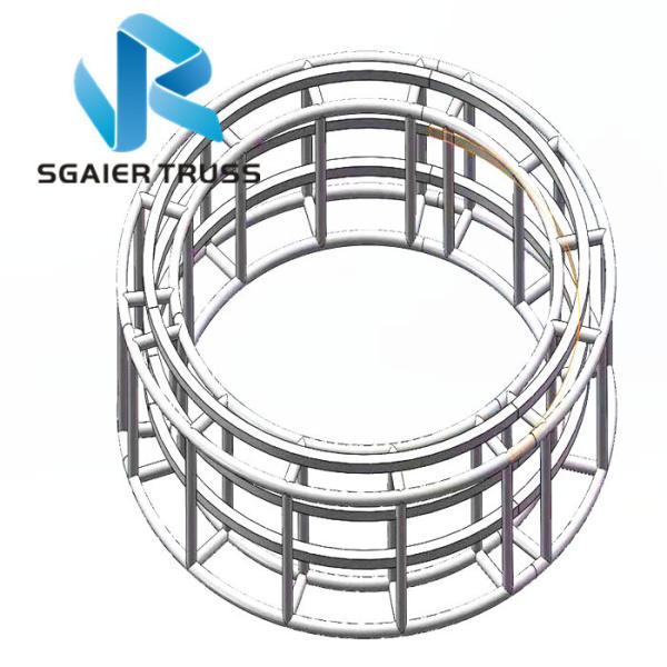 1m Height Revolving Truss For Led Screen 360 Degree Rotation truss machinery stage truss