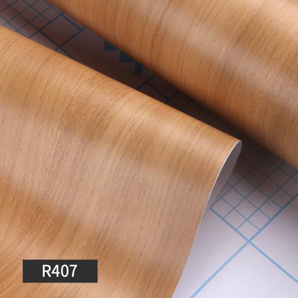 Geometric Pattern Wood Grain Self-Adhesive Contact Paper Wallpaper for Wall Waterproof Sticker from Wood Wallpaper