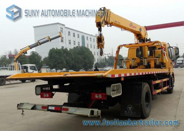 Customized FOTON Diesel 8 Ton / 10 Ton Tow Truck With Crane