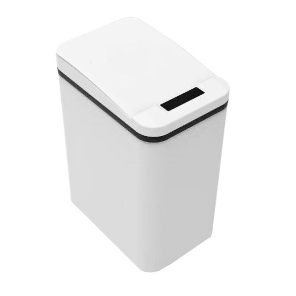 11L Smart Waste Bins Office Bathroom Automatic Trash Can Motion Sensor Kitchen Plastic Electric Smart Garbage Bin