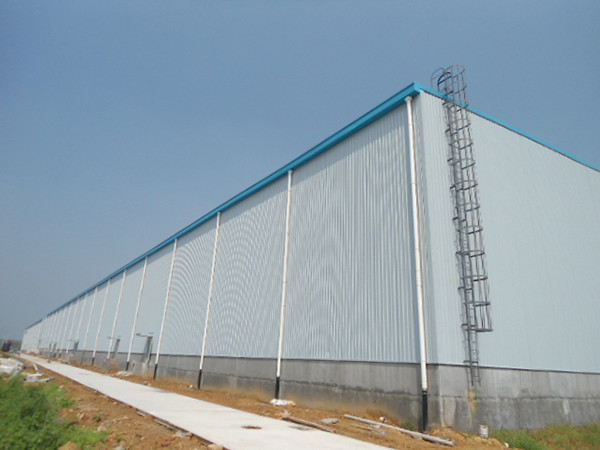 Customized Large Span Steel Buildings Workshop , Prefab Steel Frame Buildings