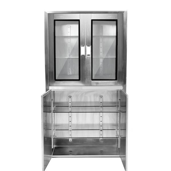 Шкаф лекарства медицины случая медицинского инструмента нержавеющей стали мебели клиники