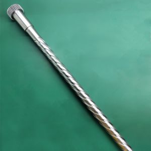 H13 (SKD61) Helical Threaded Cores | Precision Inserts for Cosmetic Molds