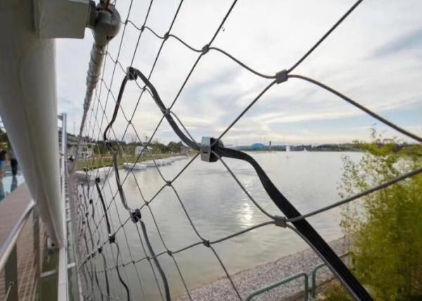304 X Tend Stainless Steel Cable Mesh For Anti Falling 30x30 MM
