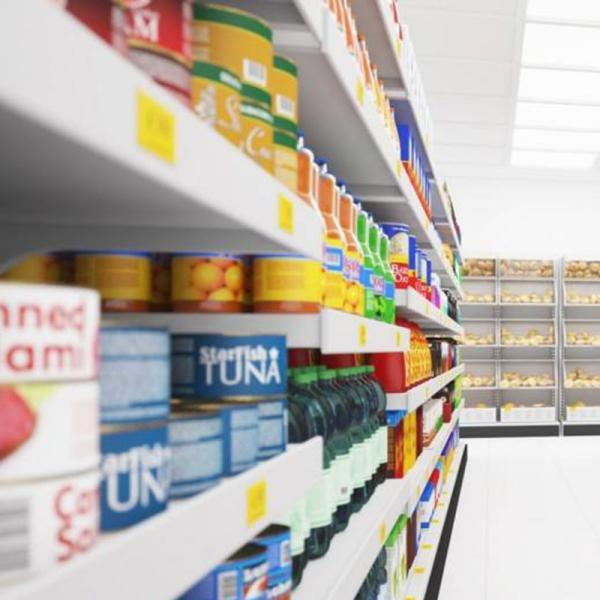Manufacturer Display Rack 5 Layers Metal Supermarket Equipment Gondola