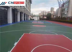 3mm-8mm Cushion Rebounce Shock Absorption SPU Sports Court Flooring