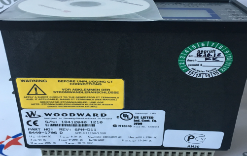 Woodward 5466-318 Micronet модулей PLC MicroNet цифровым управлением модуля стерженя завтра