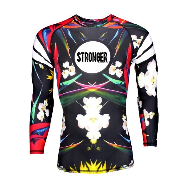 Durable 220gsm Fabric Weight breathable rash guard Compression Wear for Martial Arts