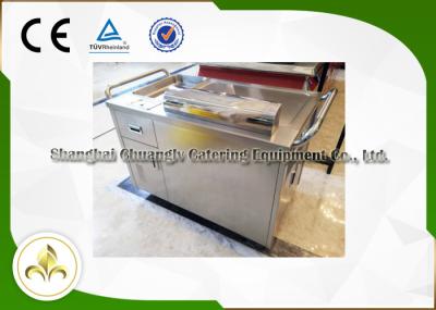 Grade elétrica de Teppanyaki da tabela japonesa móvel de Hibachi para peixes da galinha da carne de carneiro da carne