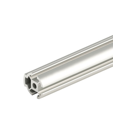 Grade 6000 Series Silver Anodized Tube Aluminium Extrusion Profiles for Is Alloy
