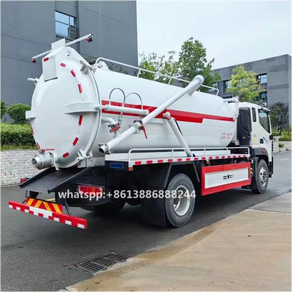 FOTON   12000 Liters     High Pressure Washer  Truck    Vacuum Truck  Sewage Suction  Truck