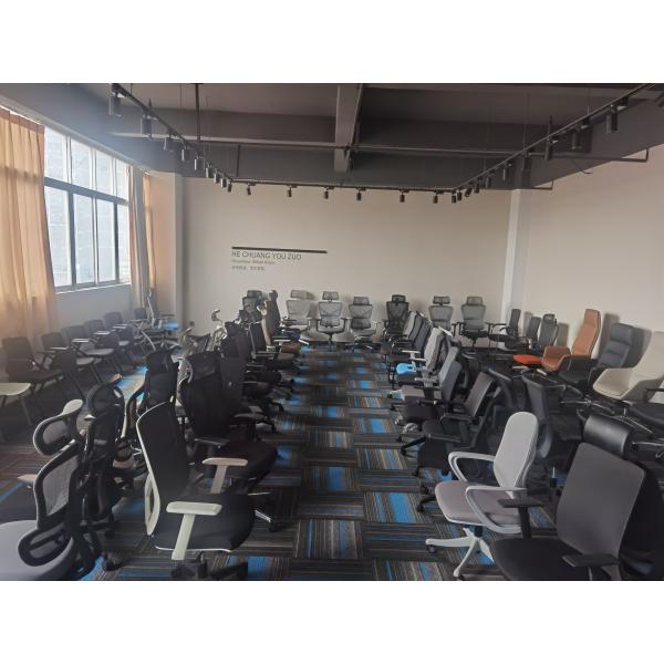 Adjustable High Back Full Mesh Executive Office Chair with Aluminum Foot and Fabric