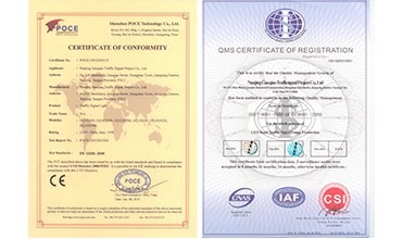 PC/Die Cast Aluminium 300mm série feux de circulation Feuille et feux de circulation croisés