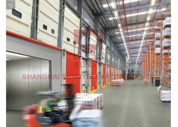 2.5m/S 1000kg Hydraulic Freight Vertical Cargo Lift Without Machine Room