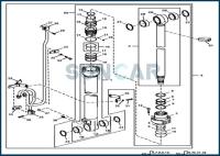 Service Kit For JOHN DEERE 160DLC 180GLC 160GLC de cylindre de 4662891 booms