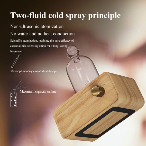 AM02 Wireless Nebulizing Aromatherapy Diffuser 1.5W With Cold Air Diffusion