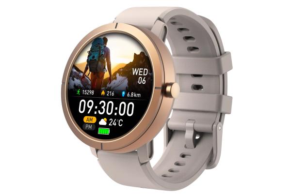 DM76 2025 Outdoor GPS Smart Watch with 1.32Inch AMOLED Display & 5ATM Waterproof