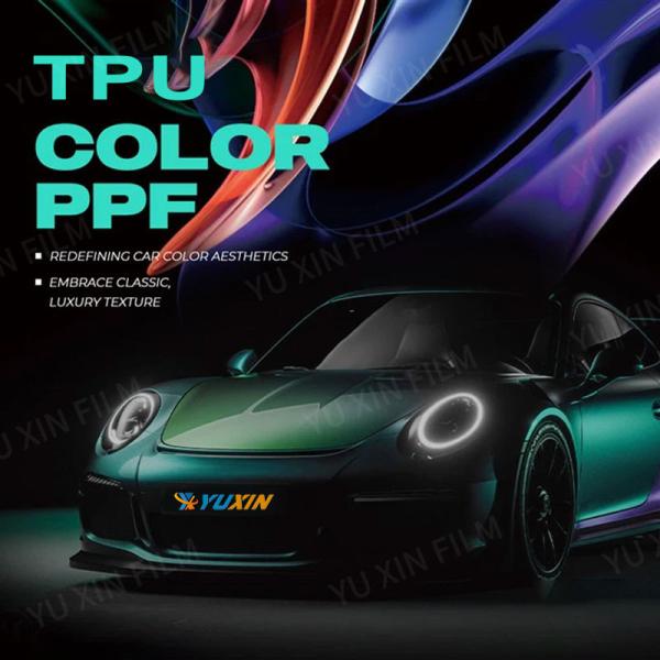 7.5mil Thickness TPU Color Changing PPF Film Vinyls Self Healing Car Wrap Film