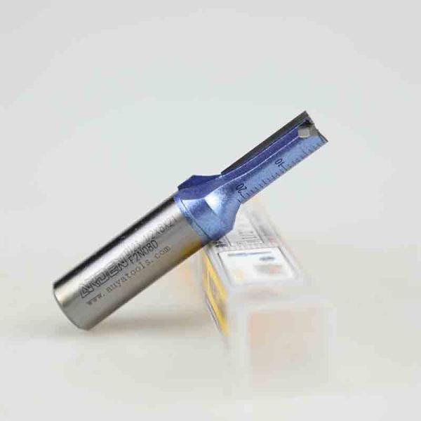 Fresa recta de doble flauta Arden Magic 3 con recubrimiento de estaño para aleación, para taladrado y fresado