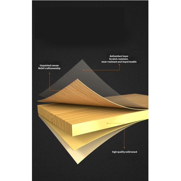 Легкая установка Декоративная деревянная решетка для стен современного стиля