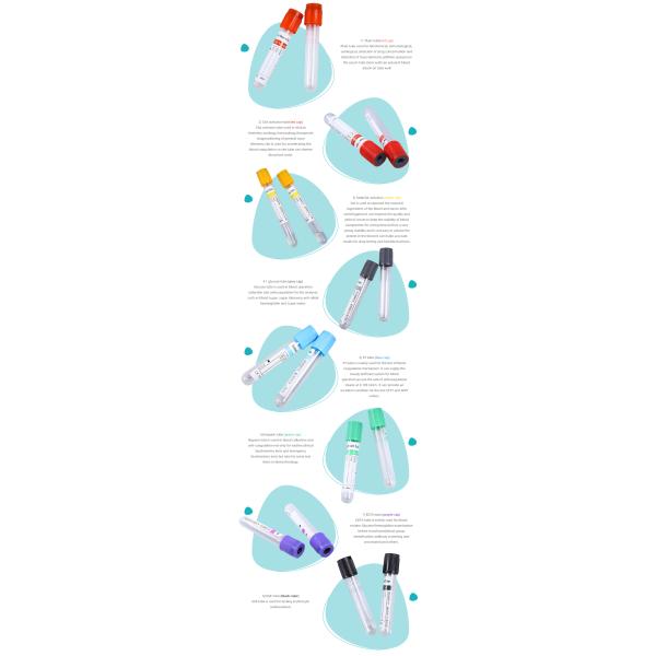 CE FDA Vacuum Blood Collection Tube , EDTA K3 Blood Collection Tubes