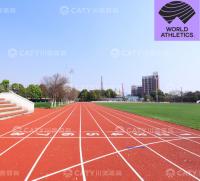 EPDM Synthetic Track Material For Athletic Fields By Athletic Track Surfacing Contractor With IAAF Certificate