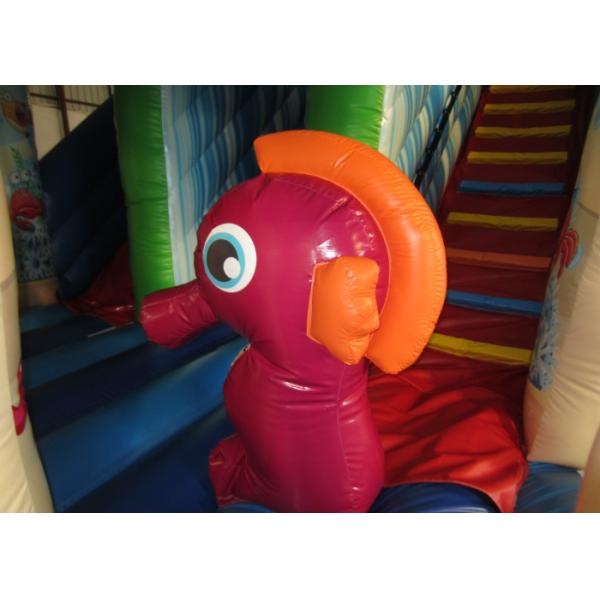 Брезент Pvc темы 0.55mm мира красивых красочных коммерчески раздувных водных горок подводный