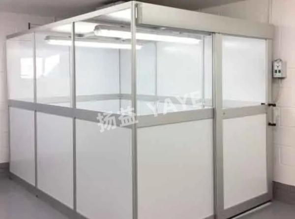 Customized Modular Hardwall Cleanroom 0.3 Micron Modular Cleanroom Construction