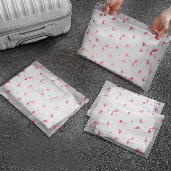 Настройка логотипа одежды упаковка Zipper Bag для многоразового использования замороженной одежды пластика