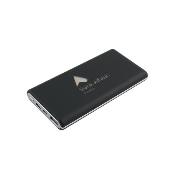 Ли-полимерный портативный энергобанк для устройств USB для смартфонов - белый/черный/синий/зеленый