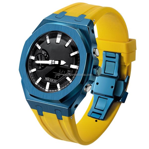 Casio Ga2100 G Shock Metal Replacement Band 316L Kit Mod de aço inoxidável