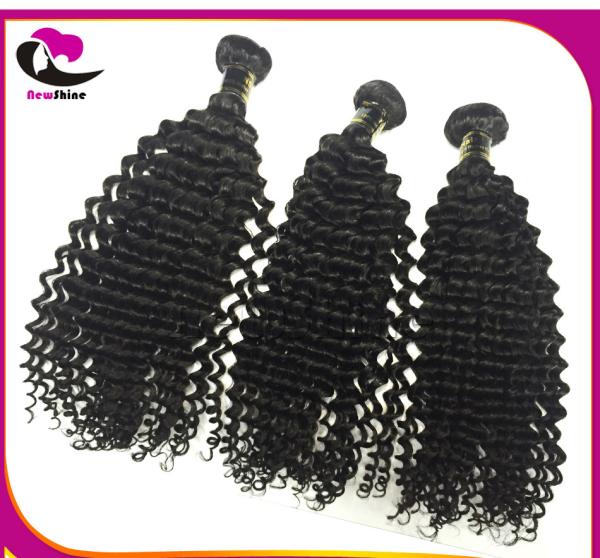 Free Shipping Natural Black 10A Grades 100% Virgin Indian Hair Deep Wave With 4*4inch Lace Closures 10inch-30inches