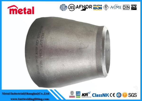 Redutor de aço inoxidável super duplex AL-6XN B366 WP6XN UNS N08367 prata
