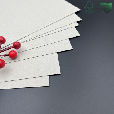 Recycled Pulp Clay Coated Chipboard 900gsm Suitable For Storage Boxes