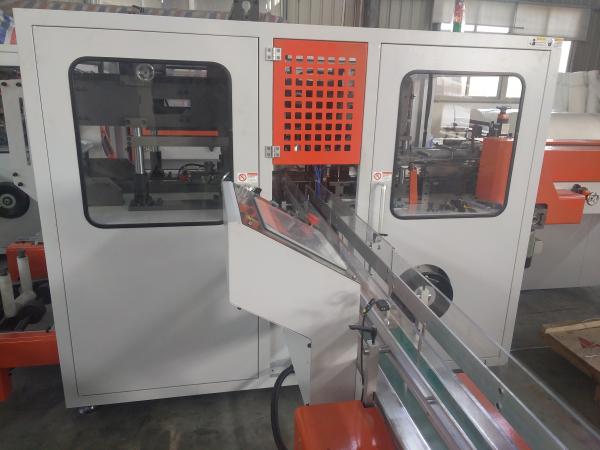 selo dos eixos do servo de 11kw Hemming Tissue Paper Packaging Machine 3
