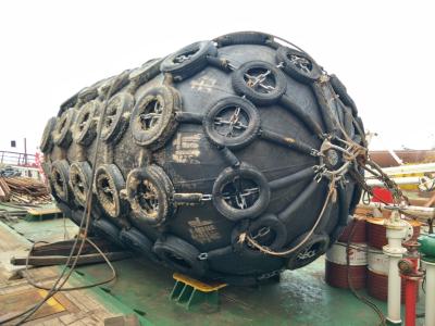 Floating Berthing Nylon Rubber Pneumatic Marine Fender